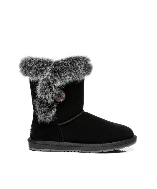 Womens Dora UGG Fur Boot