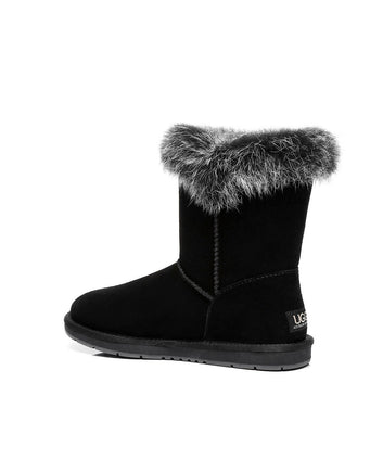 Womens Dora UGG Fur Boot